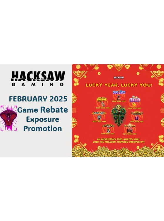 HACKSAW - Game Rebate Exposure Promotion
